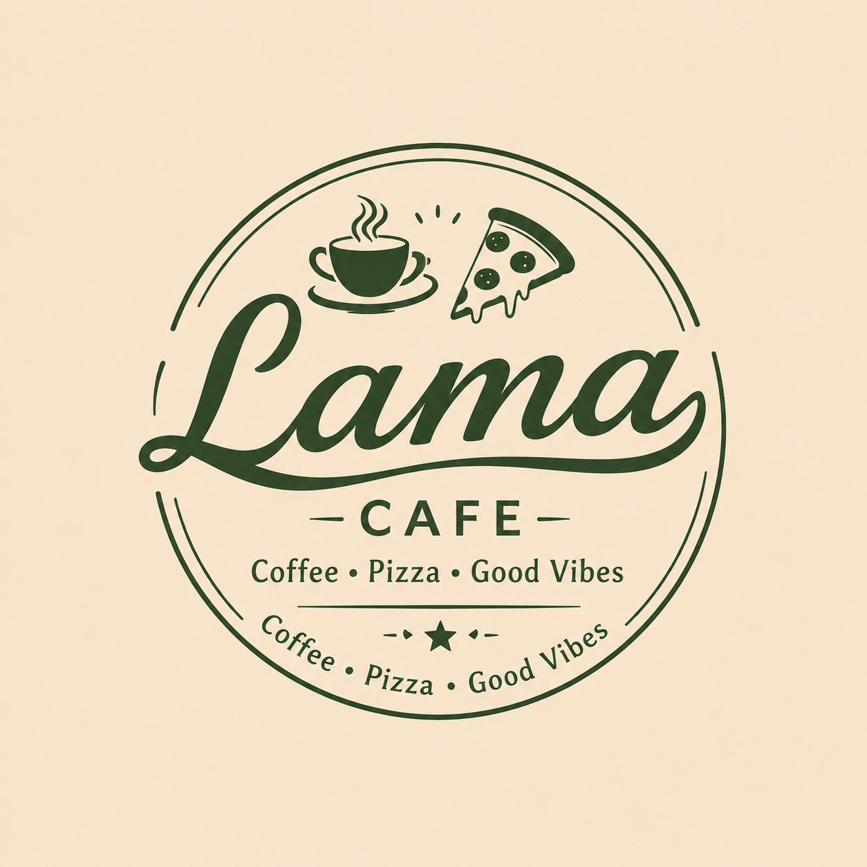 Lama Cafe Logo